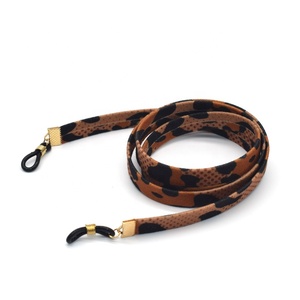 Chaîne de <span class=keywords><strong>lunettes</strong></span> <span class=keywords><strong>tendance</strong></span> style européen-américain, <span class=keywords><strong>cordon</strong></span> personnalisé en tissu imprimé léopard pour <span class=keywords><strong>lunettes</strong></span> de soleil - Product Image 5