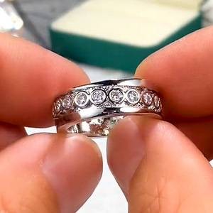 Anello Vintage da Uomo, Semplice e alla Moda, Accessorio per l'Uso Quotidiano, per Outfit Casual e Regalo - Product Image 4
