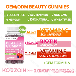 OEM PRIVATE LABEL NATURES BEAUTY Kollagen-Biotin-Gummis Nahrungsergänzungsmittel für Haare, Nägel, Knochen und Schöne Haut mit <span class=keywords><strong>Vitamin</strong></span> <span class=keywords><strong>C</strong></span> GOLI - Product Image 2