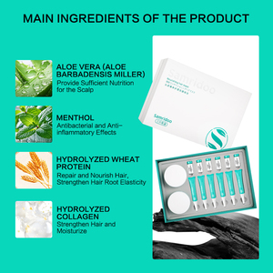 Champú y Acondicionador Herbal Reparador de Marca Privada OEM/ODM para la <span class=keywords><strong>Caspa</strong></span> y Control de Grasa, Champú de 750 ml - Product Image 4