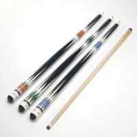 Stik Biliar Kayu Maple Desain Berlian Premium Berkualitas Tinggi Harga Terjangkau, Sambungan Tengah Aluminium Alloy, 57 Inci, Ujung 13mm, 20 oz