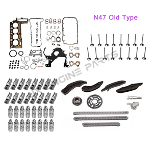 Комплект газораспределительной цепи для двигателя N47, Комплект прокладок клапана для двигателя BMW 2,0 MINI 120d 318d 418d 520d X1 X3 X5 N47D20 2.0L - Product Image 4