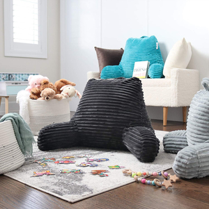 Almohada de Lectura con Espuma Viscoelástica Triturada, Almohada de Respaldo para Sentarse en la Cama, Soporte Ajustable para Espalda y Brazos - Product Image 4