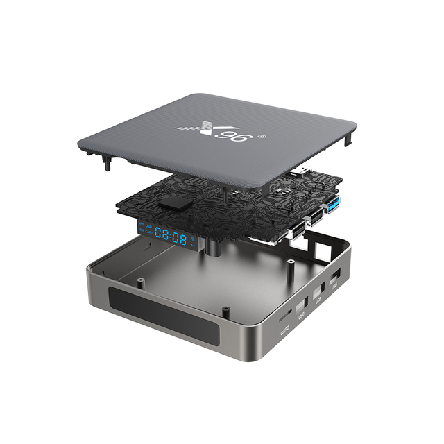 TV BOX Android 11.0 X96 X6 RK3566 Quad Core 8gb Ram 128GB Rom HDR10+ Dual Wifi Video HD 8K Set Top Box X96 X6