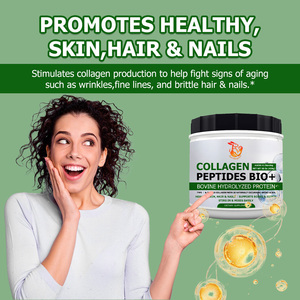 Collagène en poudre bio à marque privée avec peptides de collagène bovin et supplément de sodium pour soutenir les os et les articulations - Product Image 5