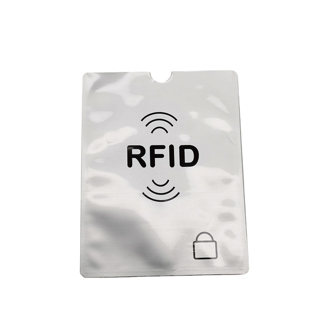 Best Selling Custom Cheap RFID Blocking Sleeves Card Blocker Holder Smart Anti RFID Sleeve Protector