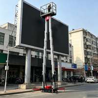 Plateforme élévatrice verticale électrique compacte certifiée CE ISO avec flèche rotative pour espaces étroits – Vente en gros