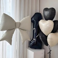 Ballons en latex en forme de nœud papillon, ballons de fête pour filles, décoration de fête d'anniversaire, fournitures de décoration, ballons en forme de nœud papillon, jouets cadeaux