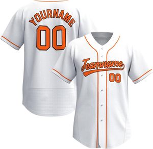 Camiseta de béisbol para jóvenes y hombres y mujeres, Camiseta deportiva con botones, cosida o impresa, número de letra, talla grande - Product Image 5