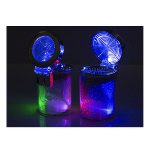 ที่เขี่ยบุหรี่ในรถยนต์แบบ LED เรืองแสงในที่มืด ดีไซน์ทันสมัย สร้างสรรค์ โดดเด่น ไม่ซ้ำใคร สินค้าขายดี - Product Image 2