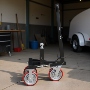 Remolque para Remolcar Remolques Db Trailer Dolly con Capacidad de 3500 Libras y Altura Ajustable de 18 a 22 Pulgadas - Product Image 2