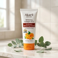 Akaril Vitamin C & Aloe Vera Achselhöhlen-Aufheller, entfernt dunkle Flecken, aufhellende Kollagen-Feuchtigkeitscreme, Körperaufhellungscreme