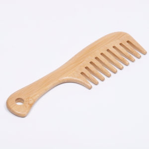 Sisir Rambut Kayu Alami Berbagai Ukuran Anti Statis Aroma Kayu Cendana Bambu Sisir Kayu Penyisir Rambut - Product Image 1