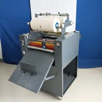 Laminateur de papier robuste FM-490B, 19,3 pouces, machines de laminage automatiques à rouleaux avec coupe à traction
