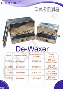 Gold Tool <b>jewellery</b> De-waxer Machine - Product Image 5