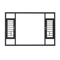 Ventanas Insonorizadas de Aleación de Aluminio Deyu Personalizadas para Villas, Balcón Moderno con Apertura Automática, Garantía de Alta Gama de 3 Años