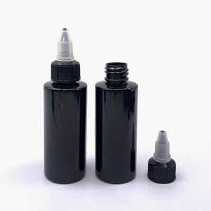 Botella de Plástico Transparente para Aceite Capilar con Tapa de Rosca y Aplicador de Presión, con Impresión de Logotipo - Product Image 4