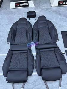 Fonte di fabbrica accessori <span class=keywords><strong>per</strong></span> l'upgrade interno <span class=keywords><strong>per</strong></span> auto in vera pelle di vacchetta in microfibra pelle coprisedile <span class=keywords><strong>per</strong></span> <span class=keywords><strong>Audi</strong></span> <span class=keywords><strong>A4</strong></span> A6 A7 A8 - Product Image 6