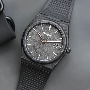 Montre à quartz pour homme de luxe Tissots PRX de marque supérieure, cadran dégradé simple, cadran noir, étanche, bracelet en acier inoxydable, Reloj - Product Image 4