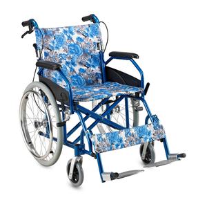 手動輸送車椅子リハビリテーションアルミ折りたたみ式アルミ折りたたみ式 - Product Image 1