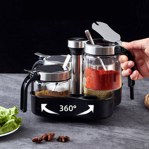 Scaffali estraibili di lusso a più livelli in bambù dorato e noce per la cucina, cassetti in legno per spezie <span class=keywords><strong>Bekvam</strong></span>, portaoggetti in bambù per la cucina - Product Image 6
