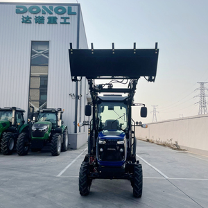 Tracteur diesel 75 CV 4x4 avec cabine fermée confortable, homologué COC, homologation européenne, tracteur agricole pour l'agriculture - Product Image 5