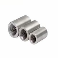 Manchon de raccordement mécanique en acier au carbone D22 pour la jonction de barres d'armature de construction