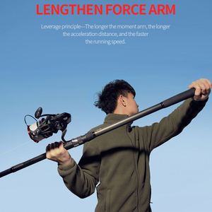 Câu cá que Xa đúc Que Sợi Carbon cơ thể chất lượng tốt phù hợp với cho Spinning REELS - Product Image 5