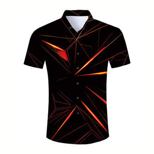 Polo de golf en polyester personnalisé pour hommes avec impression de logo, coupe ajustée et col rabattu - Product Image 3