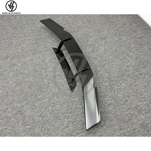 Parachoques Trasero de Fibra de Carbono Seca Estilo Novit, Acabado Brillante, Tejido Twill, Accesorio para Lambo Huracán EVO 2019-2021, Piezas de Carrocería - Product Image 5