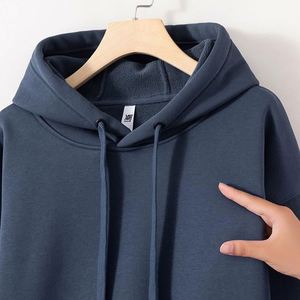Sweat-shirt en coton et polyester de haute qualité avec doublure en polaire, lourd, chaud, personnalisable avec logo imprimé - Product Image 5