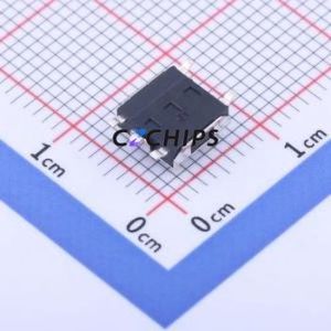 TS-1157-031E Tactile Switch SMD,6.2x6.2mm Switch Single Pole Single Throw Round Button 2.5N Vertical Mount - Product Image 2