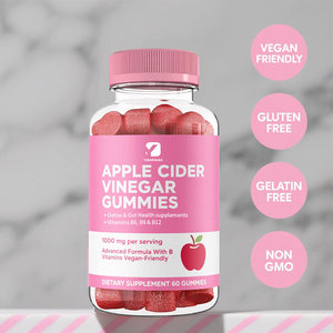 Gomitas de Vinagre de Sidra de Manzana Personalizadas de Fábrica, Vitaminas B6, B9 y B12, Suplementos para la Desintoxicación y la Salud Intestinal para Mujeres y Hombres - Product Image 5