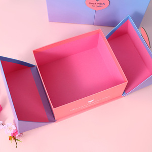 Nước Hoa Sang Trọng Mỹ Phẩm Xà Phòng Bộ Quà Tặng Cao Cấp Sáng Tạo Cứng Nhắc Hộp Vật Liệu Tái Chế Tùy Chỉnh Kích Thước Logo Valentine Của Ngày Hộp Quà Tặng - Product Image 4