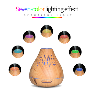 Producto Nuevo Más Vendido de 2021, Humidificador de Aceites Esenciales de 400 ml con Aspecto de Madera, Difusor de Aroma Ultrasónico para el Hogar y Hoteles con Alternativa Creativa - Product Image 5