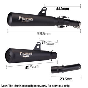 Sistema de Escape Deslizable de Acero Inoxidable con Tubo de Conexión Central para <span class=keywords><strong>Honda</strong></span> CM300/CMX500 <span class=keywords><strong>Rebel</strong></span> 300/500 - Personalizado Directo de Fábrica - Product Image 6