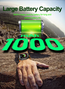 2025 प्रवृत्ति नए उत्पादों yk12 पुरुषों स्मार्ट वॉच <span class=keywords><strong>2</strong></span>. 0 "tps des [फ्लैशलाइट हार्ट रेट रक्तचाप IP68 संगीत खेल घड़ियों - Product Image 2