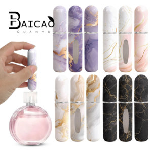 Bestseller en existencias: <span class=keywords><strong>atomizador</strong></span> <span class=keywords><strong>de</strong></span> <span class=keywords><strong>perfume</strong></span> impreso Premium con patrón <span class=keywords><strong>de</strong></span> mármol <span class=keywords><strong>de</strong></span> 5ML-Mini, portátil, apto para viajes con recarga inferior - Product Image 1