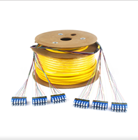 Kabel Patch Breakout Fiber Optik 36 Core SC Pre Terminated SC ke SC 36 Core