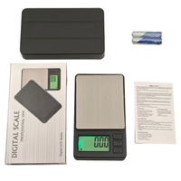 Balance de poche numérique 500g 0.01g en acier inoxydable avec écran LED mini pour bijoux en or - Grande Vente