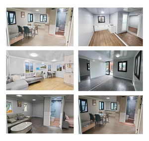 Maison mobile 20/30/40Ft Caravan Maisons portables avec <span class=keywords><strong>2</strong></span>/3 <span class=keywords><strong>chambres</strong></span> à coucher et cuisine et salle de bain Séparation sèche et humide Salle de douche - Product Image 6