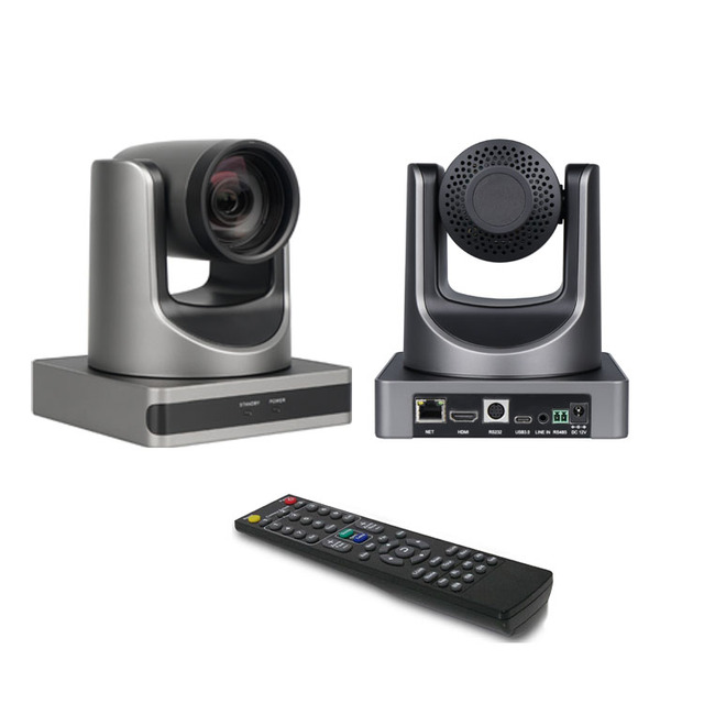 4K 12x Optical Zoom All-in-one Network Audio Conference System PTZ Camera for Live Streaming Events and Conferences