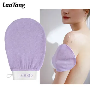 LaoTang Bath Supplies Hammam Shower Bath Body Scrub Glove Magic Exfoliating Gloves Mitt Remove Dead Skin Visibly