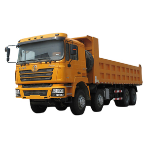 Camion benne basculante d'occasion Shacman F3000 8x4 20t Diesel 380ch à conduite à gauche pour travaux de construction - Product Image 1