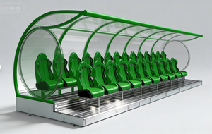 Asientos Portátiles de Lujo para Gradas de Estadios de Fútbol <span class=keywords><strong>VIP</strong></span>, Bancos de Repuestos Móviles para Exteriores de Alta Resistencia - Product Image 2