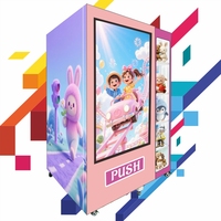 Distributeur automatique de cartes à collectionner, distributeur automatique de boîtes mystères de jouets pour enfants, avec vitrine
