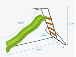Trẻ Em Giá Rẻ Sân Chơi Chất Lượng Tốt Trượt Đôi Đu Thiết Bị Trẻ Em Sân Chơi Ngoài Trời - Product Image 6