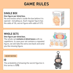 ללאבובו V1 V2 V3 V4 מקורי במלאי בארה\\\"ב, קופסת הפתעה, צעצוע קפסולה מסתורי, פופמרט, דמות פעולה ויניל של חיה, פסל לאספנים - Product Image 3