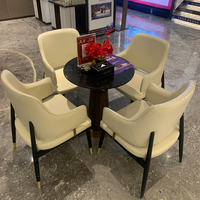 Moderner Holz-Sessel Lounge-Stuhl Spezialgeformtes Einzelsofa Gebogene Platte Apartment Schlafzimmer Esszimmer