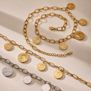 BINSHUO Light Luxus Herz Fisch Zubehör übertrieben Edelstahl vergoldet Schmetterling Herz Anhänger Halskette für Frauen - Product Image 5